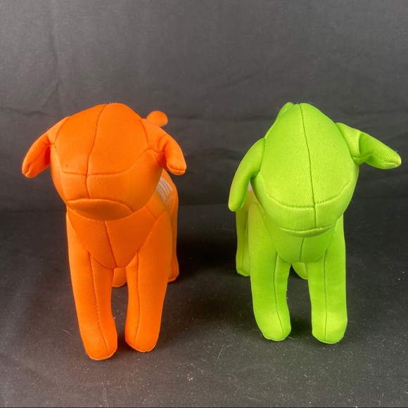 Pink Victoria’s Secret stuffed plush dog set - Picture 2 of 7